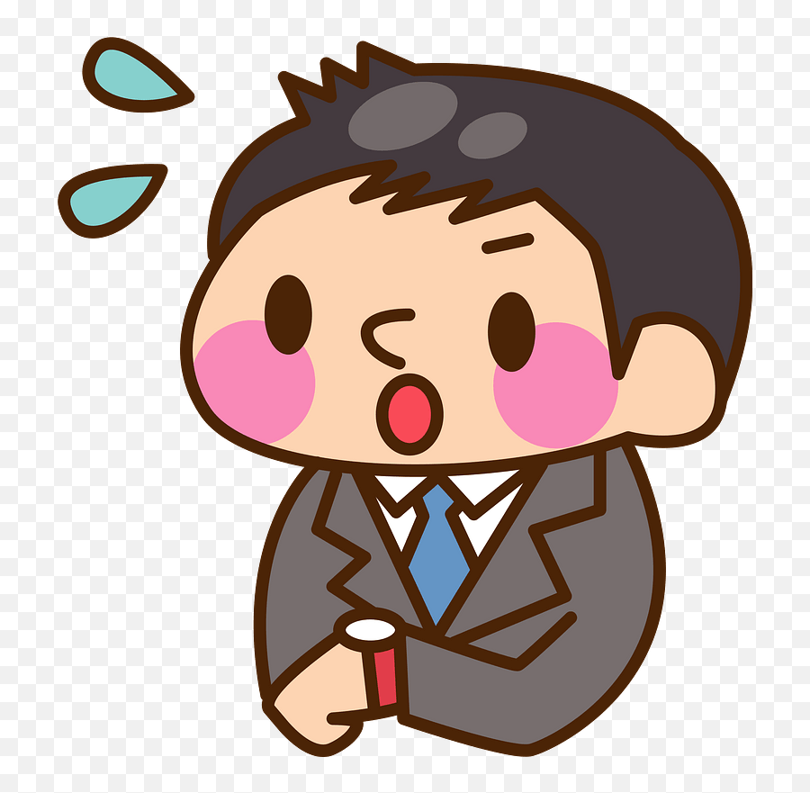Businessman Is Very Busy Clipart Png Oscar Transparent