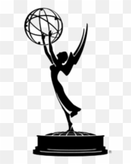 Oscar Clipart Emmy - Chris Do Award Transparent Logo Black Background png