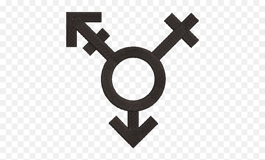 Pin - Transgender Symbol Embroidery Patch Png,Male Gender Icon