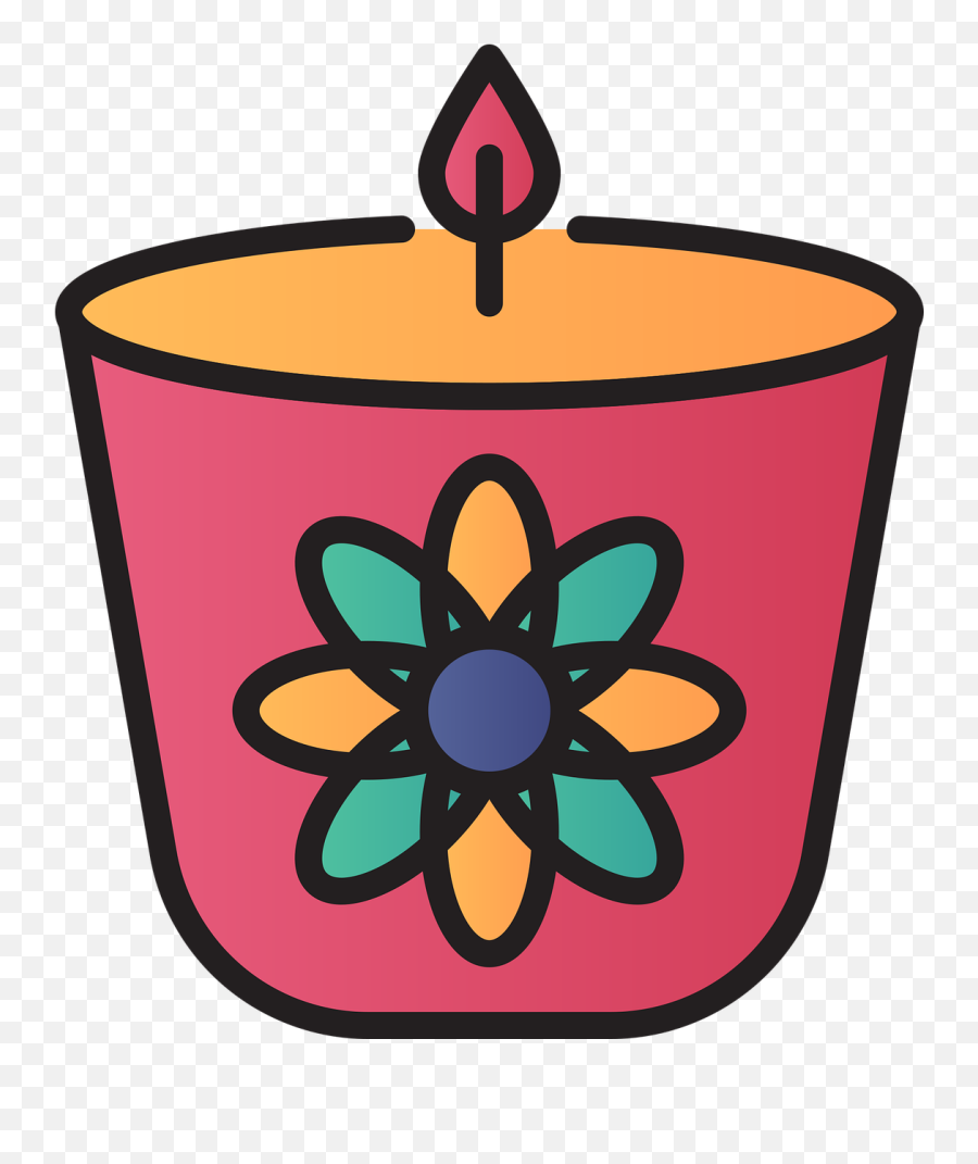 Candle Scented Icon - Decorative Png,Candle Icon Png