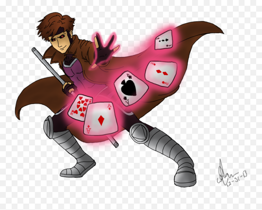 Download Free Gambit Transparent Icon - Fictional Character Png,Gambit Icon
