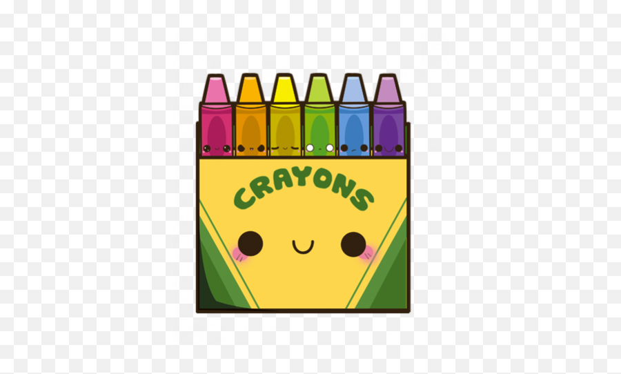 Kawaii Book Png Transparent Bookpng Images Pluspng - Cute Crayons Clipart,Crayons Png