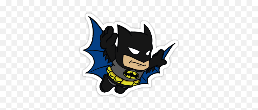 Super Batman Bros - Stickers Super Heroes Png,Batman Icon Tumblr