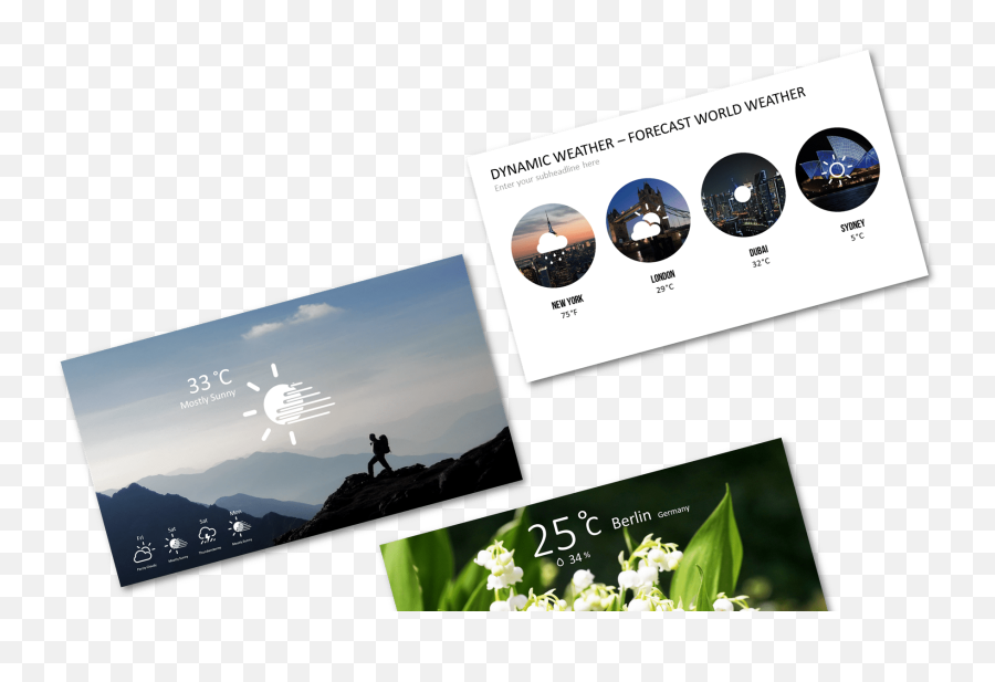 Dynamic Weather Presentationpoint - Horizontal Png,Free Weather Icon For Desktop