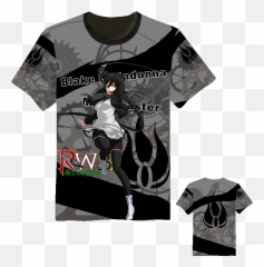 Anime Rwby Blake Belladonna Short - Short Sleeve Png,Neopolitan Rwby Icon