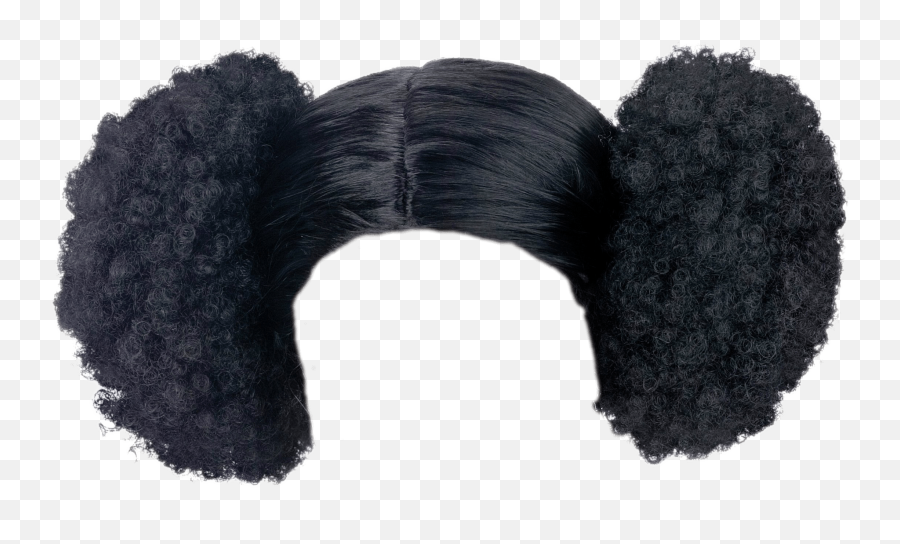 Wig Afro Poof Transparent Png - Afro Transparent Background,Wigs Png