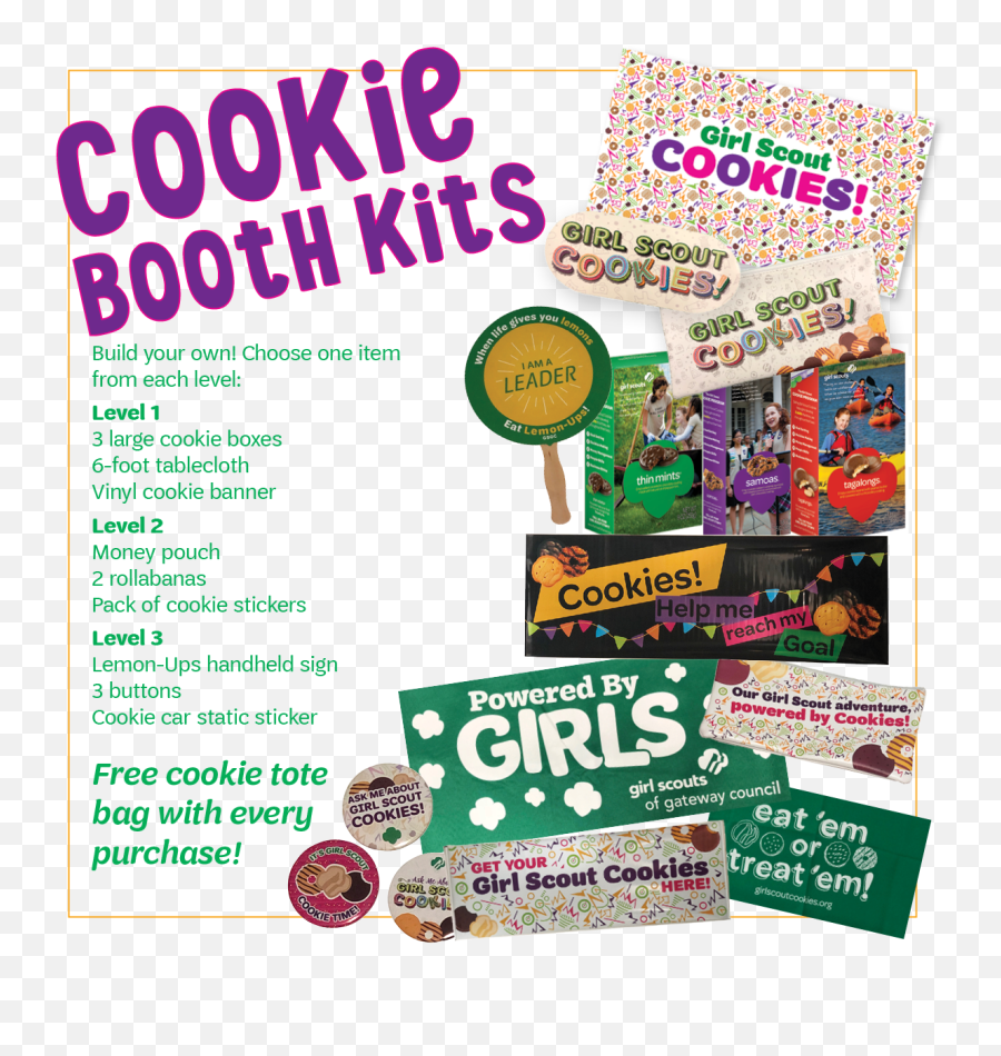 Girl Scout Store Scouts Of Gateway Council - Booth Sales Sign Girl Scout Cookies Png,Scouter Icon