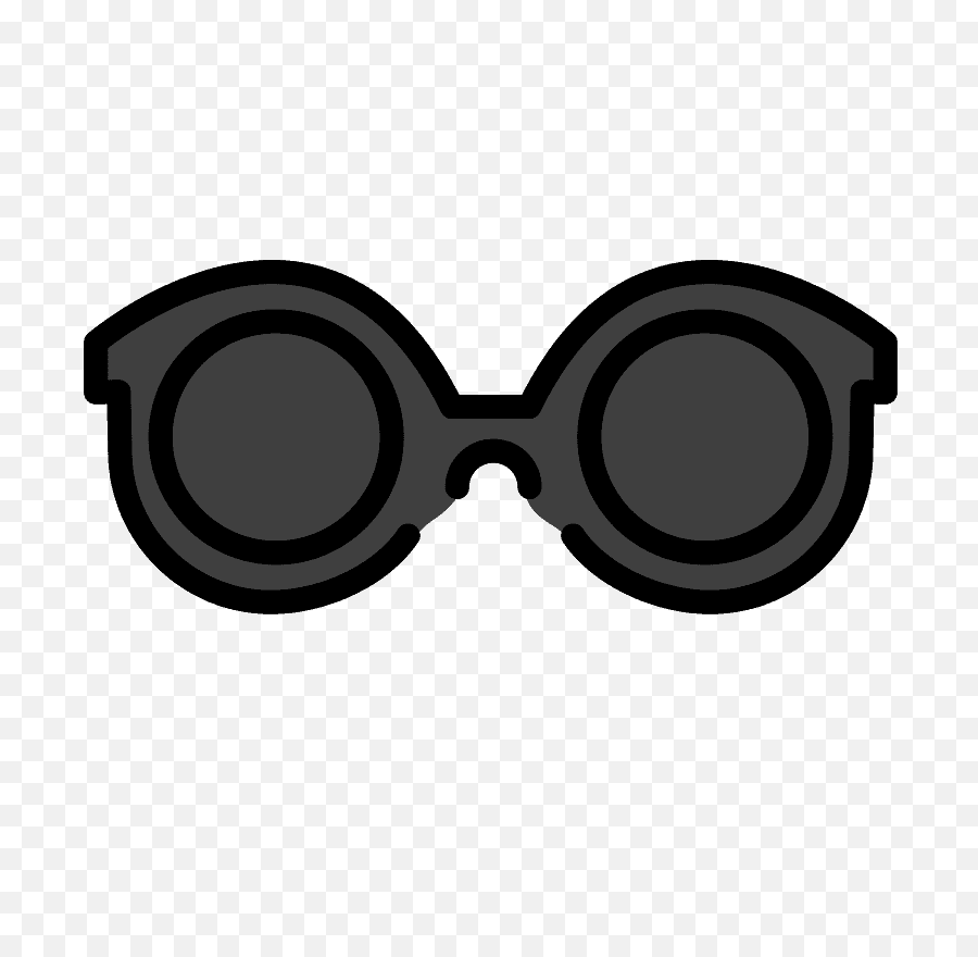 Dark Sunglasses - Emoji Meanings U2013 Typographyguru Circle Png,Sunglasses Emoji Transparent