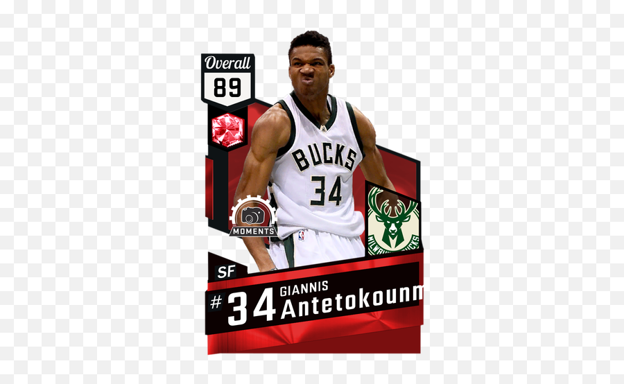 Giannis Antetokounmpo - Willie Cauley Stein Nba2k Png,Nba 2k17 Star Icon