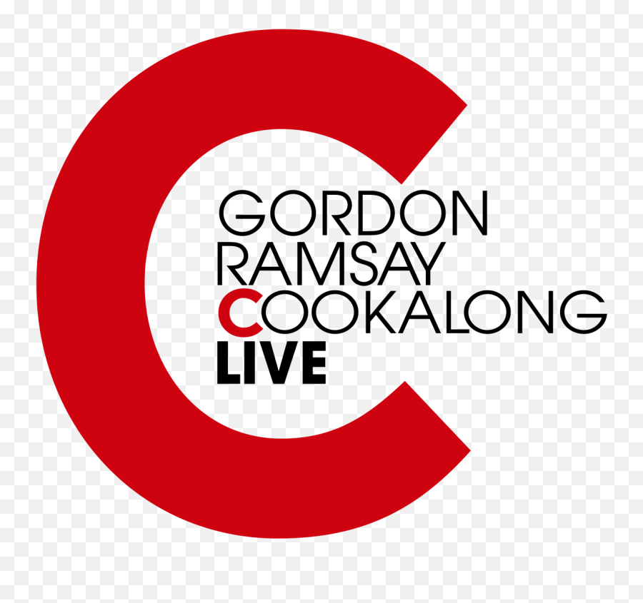 Gordon Ramsay Cookalong Live Logo - Cook Along Live Gordon Ramsay Png,Gordon Ramsay Png