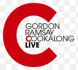 Gordon Ramsay Cookalong Live Logo - Cook Along Live Gordon Ramsay Png,Gordon Ramsay Png