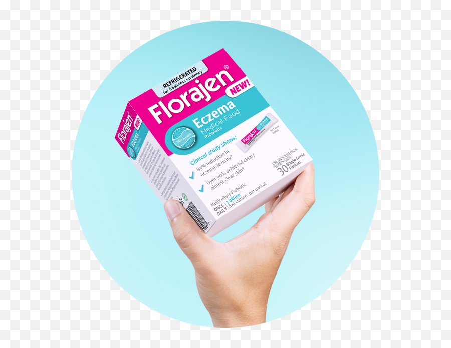 Florajen Eczema Medical Food Probiotic - Florajen High Language Png,Eczema Icon