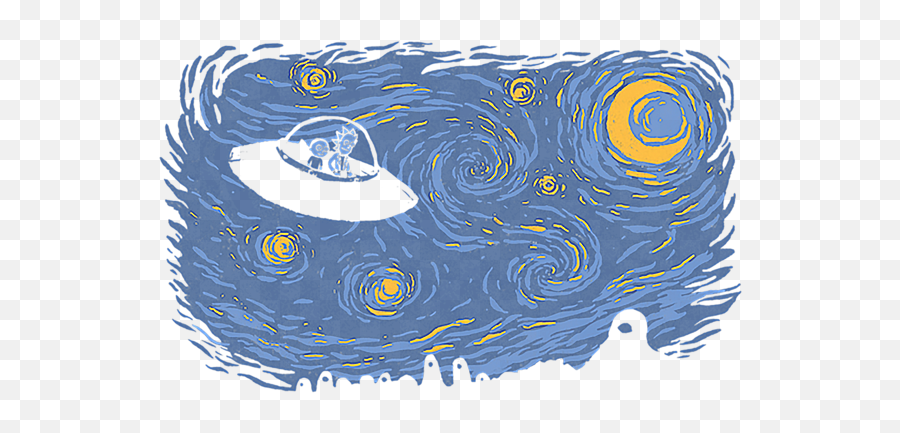 Cartoon Science Fiction Starry Night Onesie For Sale By Turi - Sketch Png,Starry Night Icon