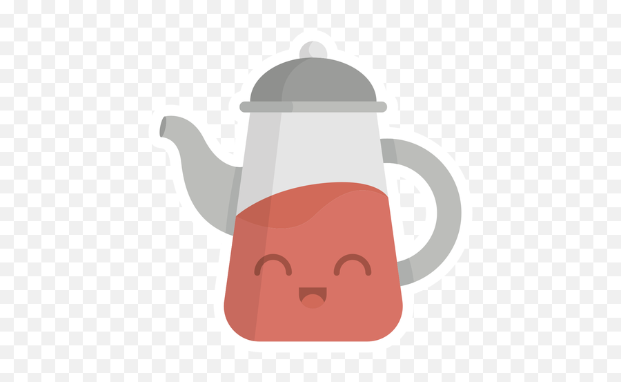 Kettle Sticker Flat - Transparent Png U0026 Svg Vector File Teapot,Teapot Png