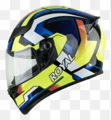 Fullface Helmet Motorcycle With Visor High - quality Nón Royal M138 png