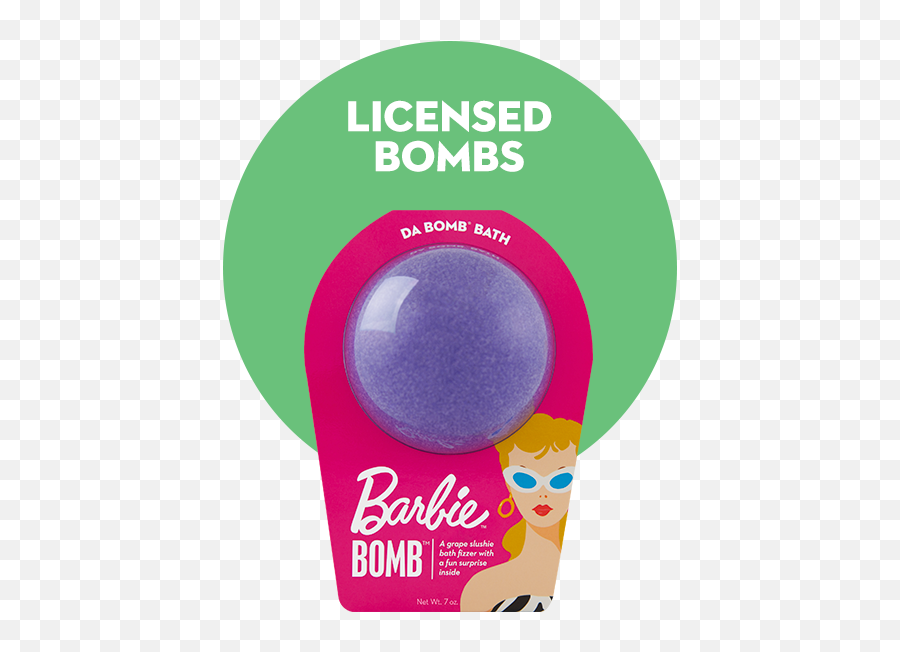 Da Bomb Bath Fizzers Handmade Bombs With A Surprise - Dot Png,Barbie The Icon Book