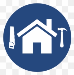 Winfox Construction And Remodeling Tulsa Oklahoma - Blue Circle Home Icon png