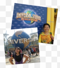 My Mom In Singapore Part 3 Universal Studios - A Deecoded Life png