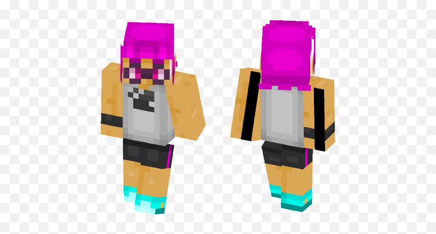 Download Splatoon 2 - Inkling Girl Minecraft Skin For Free Undertale Chara Minecraft Skin Png,Inkling Png