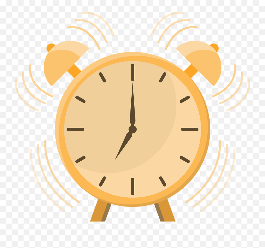 Alarm Clock Time - Free Vector Graphic On Pixabay Reloj De Tiempo Sin Fondo Png,Clock Icon Transparent