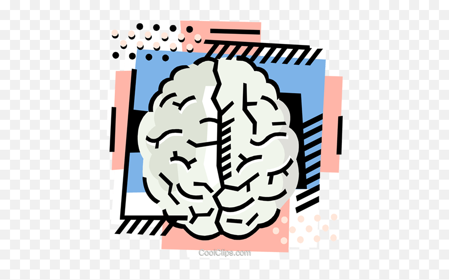 The Brain Royalty Free Vector Clip Art Illustration Png Icon Transparent Background