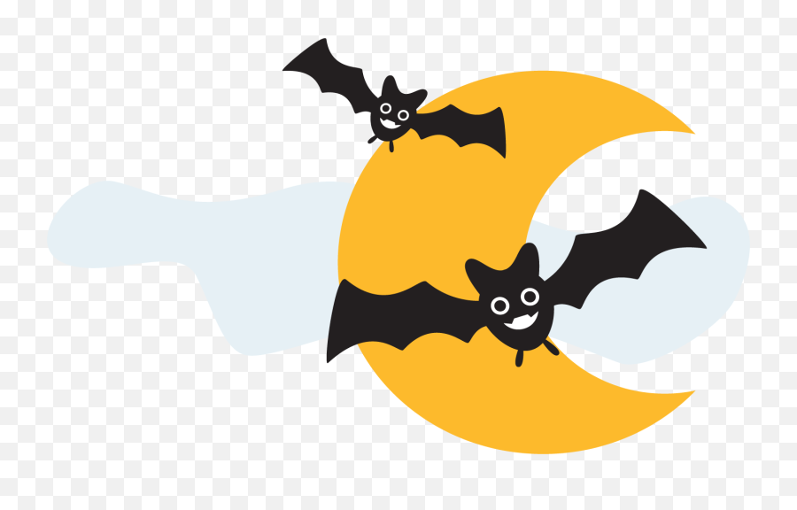 Cupcakes Les Chauves Souris Clip Art Pâques Lune - Bat Halloween Drawing Bat Png,Halloween Bat Png