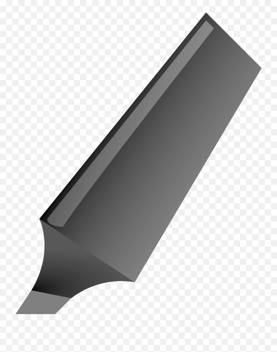 Pen Clipart Highlighter - Black Highlighter Pen Png,Highlighter Png