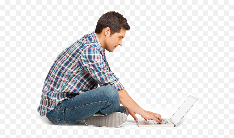 Man Sitting - People Sit On The Floor Png,Sitting Man Png