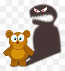 Shadow Person Drawing Silhouette - Monster Clipart png