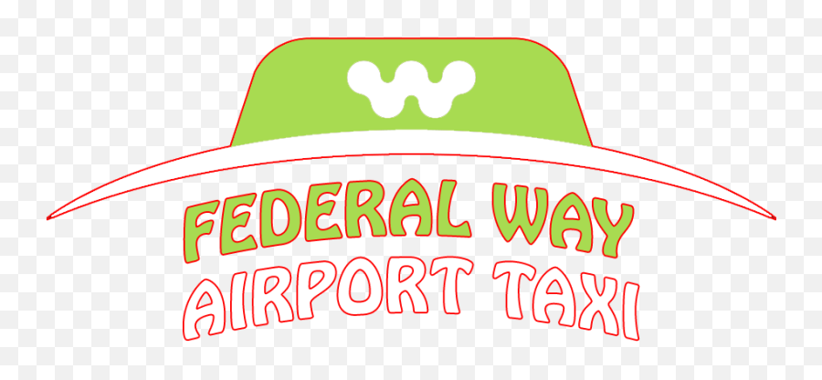 Federal Way Airport Taxi U0026 Shuttle Service - Clip Art Png,Taxi Logo