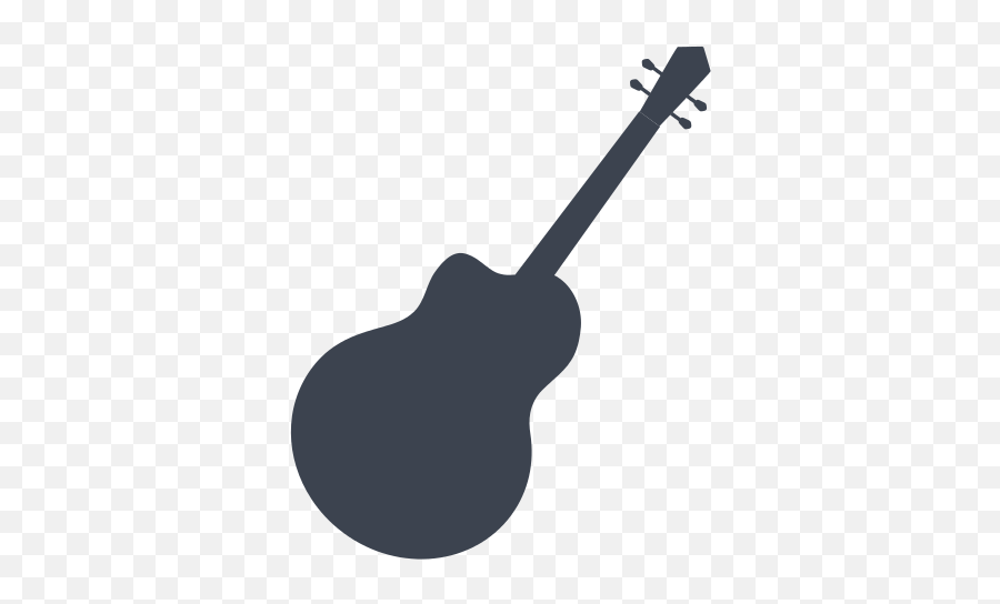 Singer Vector Acoustic Picture 1181038 - Electric Guitar Png,Guitar Silhouette Png