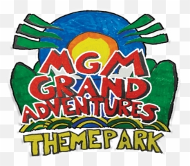 Issue 36 U2013 Mgm Grand Theme Park History Circles Magazine - Poster Png,Mgm Logo Png