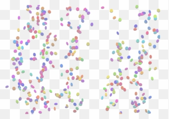 Confetti Transparent Background Png - Confetti Deco Circle Png Purple