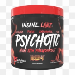 Insane Labz Psychotic Hellboy - Insane Labz Hellboy Png,Hellboy Png