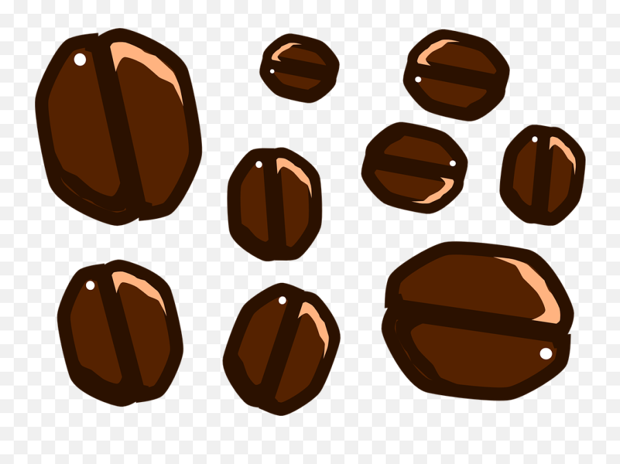 Coffee Bean Mocha - Cartoon Coffee Beans Png,Coffee Bean Vector Png
