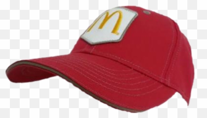 Mcdonalds Hat Cap Gorra Red - Transparent png