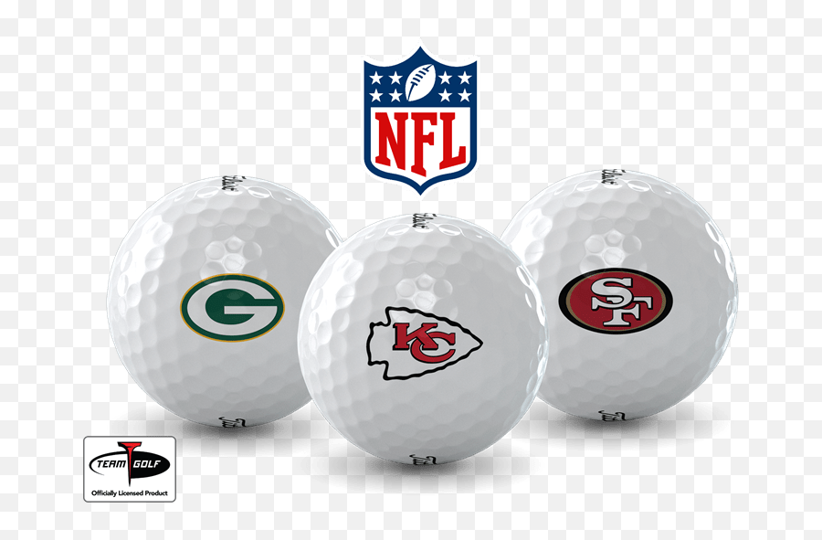 Show Your Spirit With Nfl Logo Golf Balls Golfballscom - Nfl Png,Nfl Logo Png