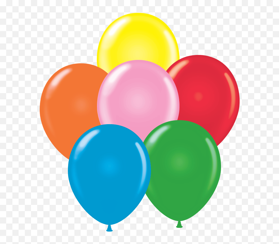 Download Hd Outdoor Display Balloons Maple City Rubber - Red Red Blue Green Yellow Orange Pink Png,Blue Balloons Png
