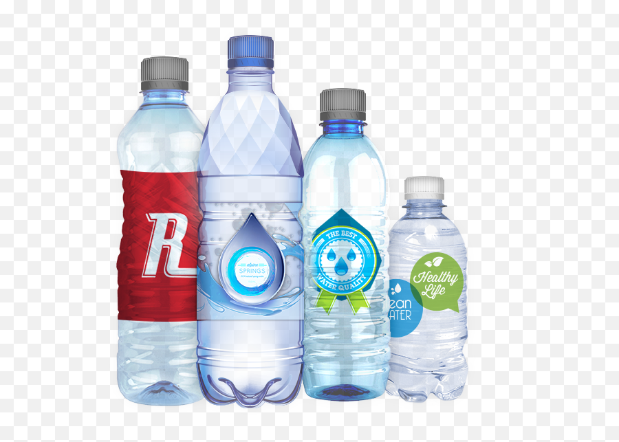 Rocket Label Premium Quality Water Bottle Labels - Premium Water Bottle Label Png,Plastic Water Bottle Png