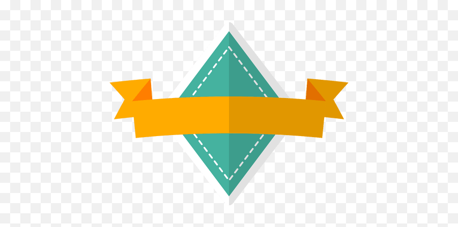 Badge Label With Yellow Ribbon - Yellow Ribbon Vector Png,Yellow Ribbon Png