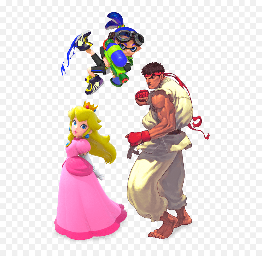 Video Games Costumes - Ryu Street Fighter Transparent Png,Video Game Characters Png