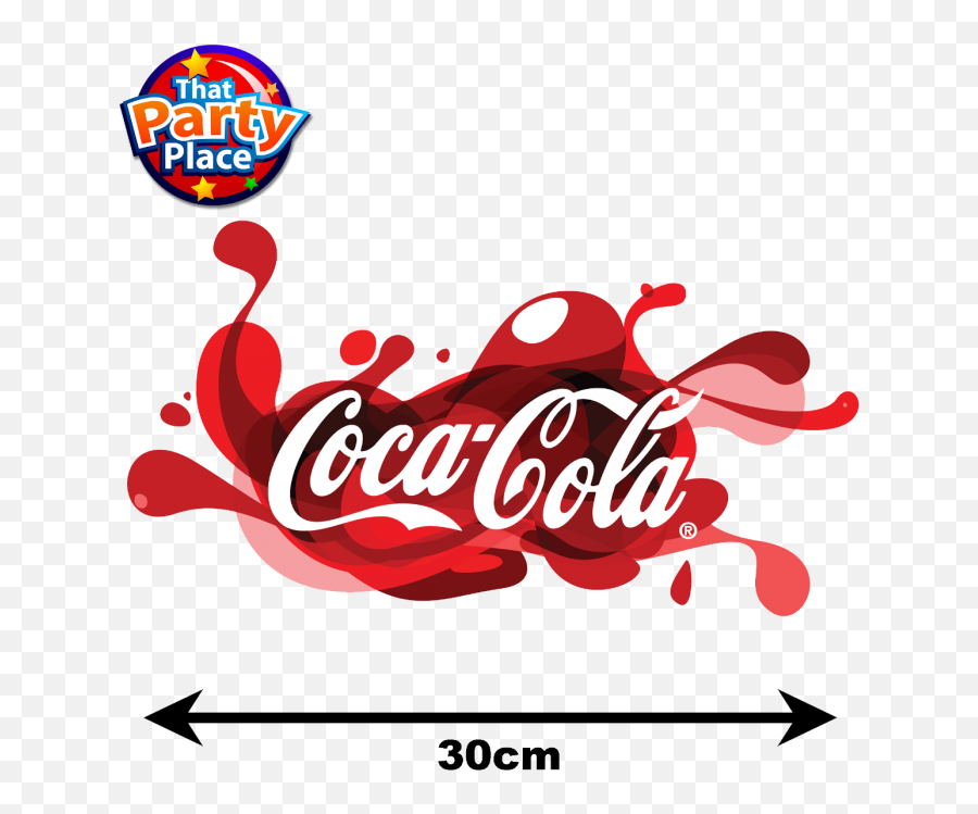 Coca Cola Splash Logo Vinyl Wall Art Png Coke A