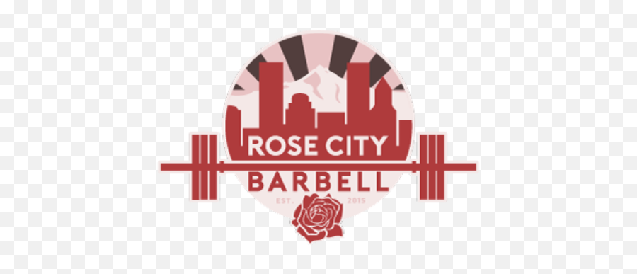 Rose City Barbell Reviews Top Rated Local - Graphic Design Png,Barbell Logo