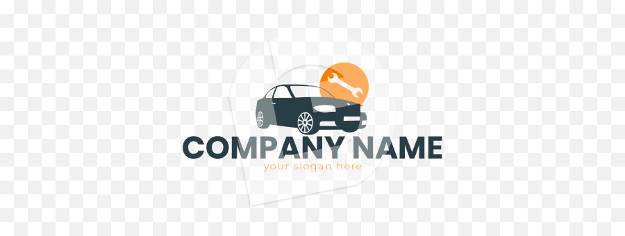 Car Service Logo Forge - Graphic Design Png,Circle Logo Template