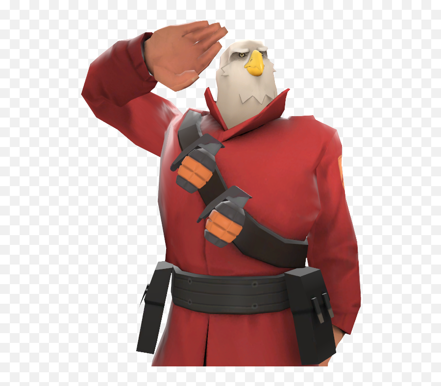 Soldier 76 Head Png - Every One Of You Deserves A Medal Tf2 Soldier Bird Head,Soldier 76 Png