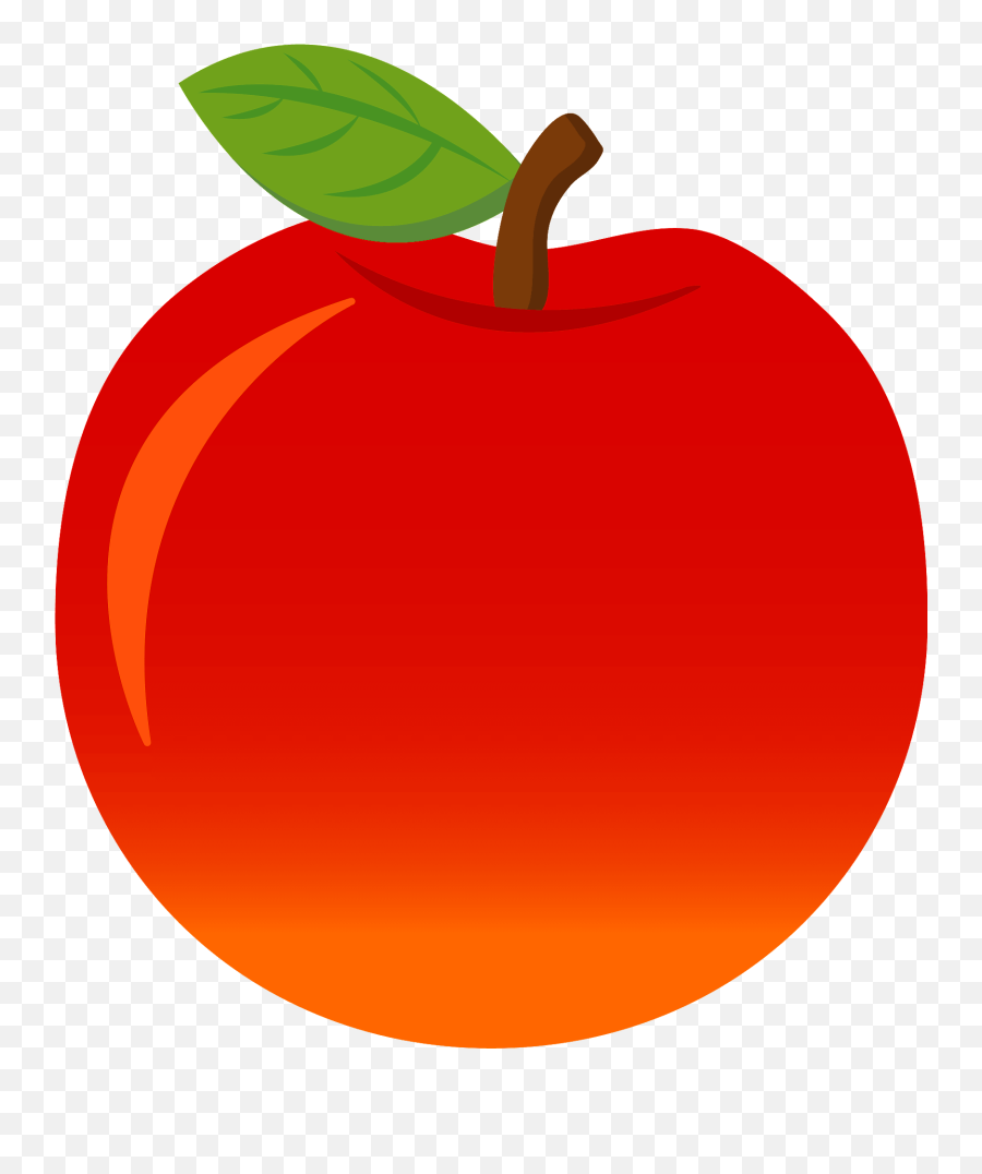 Red Apple Clipart Free Download Transparent Png Creazilla - Caciba Bar,Apple Logo Clipart