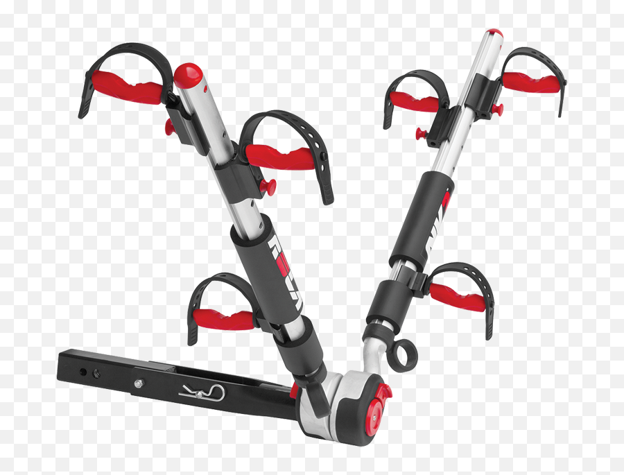 2 Bike Carrier - Trailer Hitch Mount Png,Bike Rack Png