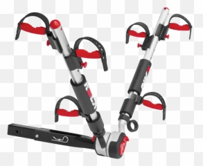 2 Bike Carrier - Trailer Hitch Mount Png,Bike Rack Png