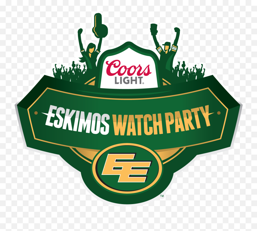 Coors Light Watch Party - Edmonton Football Team Coors Light Png,Coors Light Png
