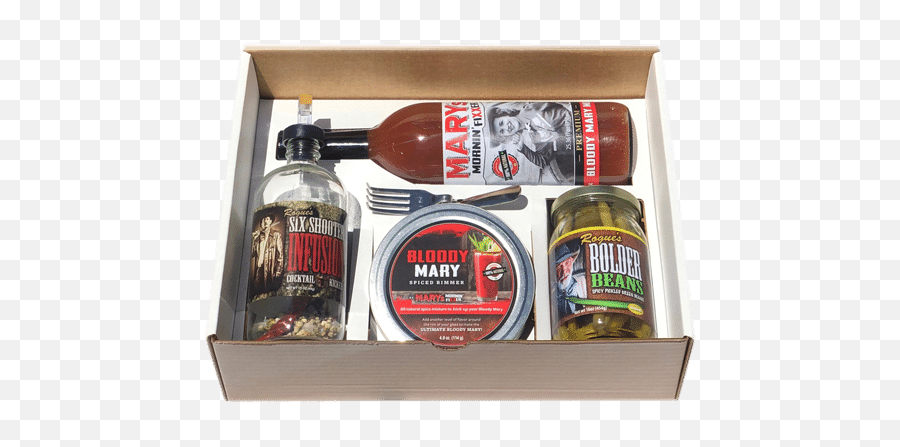 Build Your Own Bloody Mary Gift Box Set - Rum Png,Gift Box Png